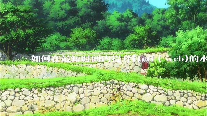 如何在最短时间内提升打ctf（web)的水平？